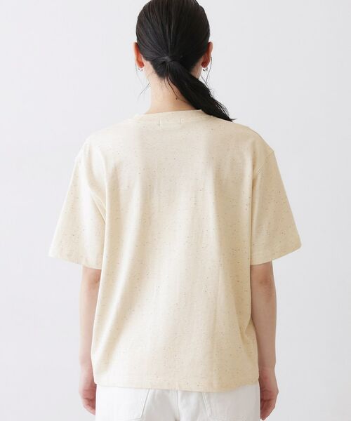 Dessin / デッサン Tシャツ | 【ユニセックス/洗える】ネップロゴ刺繍Tシャツ | 詳細11