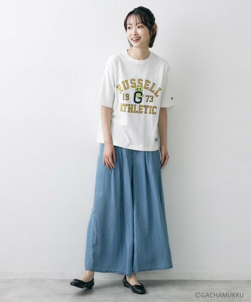 Dessin / デッサン Tシャツ | ガチャピン・ムック コラボTシャツ | 詳細3