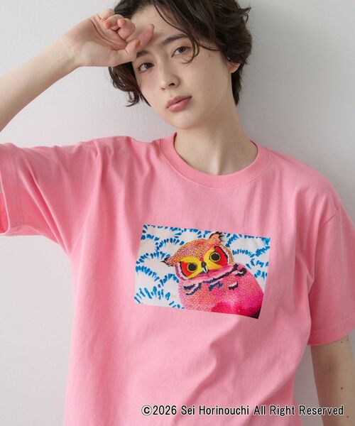 Dessin / デッサン Tシャツ | Sei Horinouchi×Dessin Tシャツ（ピンク(071)）