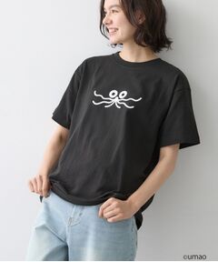 Dessin / デッサン Tシャツ | UMAO×Dessinコラボ プリントキャットフェイスT
