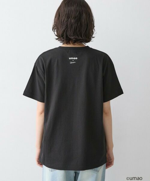 Dessin / デッサン Tシャツ | UMAO×Dessinコラボ プリントキャットフェイスT | 詳細11