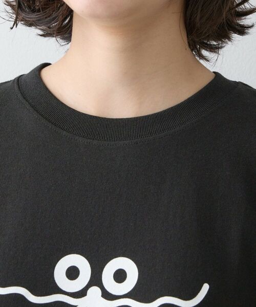 Dessin / デッサン Tシャツ | UMAO×Dessinコラボ プリントキャットフェイスT | 詳細12