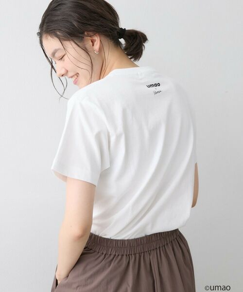 Dessin / デッサン Tシャツ | UMAO×Dessinコラボ プリントキャットフェイスT | 詳細2