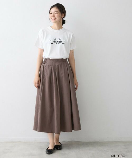 Dessin / デッサン Tシャツ | UMAO×Dessinコラボ プリントキャットフェイスT | 詳細3