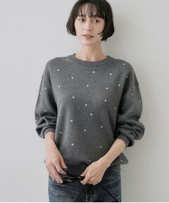 Dessin / デッサン ニット・セーター | コットンジャガードドットプルオーバー