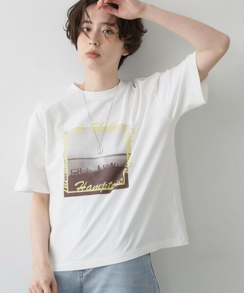 Dessin / デッサン カットソー | グラフィックデザイン Tシャツ(ホワイト(002))