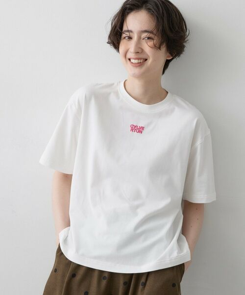 Dessin / デッサン カットソー | グラフィックデザイン Tシャツ(ホワイト(702))