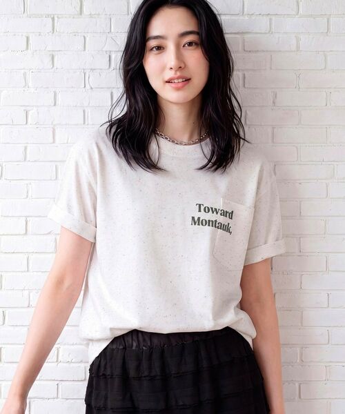 Dessin / デッサン Tシャツ | カラーネップ ポケットTシャツ | 詳細1
