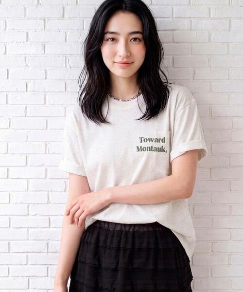 Dessin / デッサン Tシャツ | カラーネップ ポケットTシャツ | 詳細2