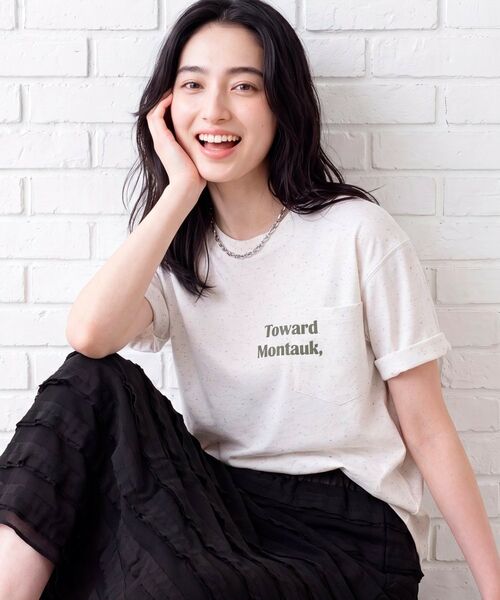 Dessin / デッサン Tシャツ | カラーネップ ポケットTシャツ | 詳細3