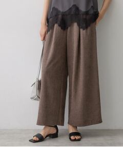 Dessin / デッサン パンツ | ピーチタッチ2タックギャザーパンツ