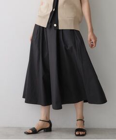 Dessin / デッサン ロング・マキシ丈スカート | コットンナイロン タックスカート