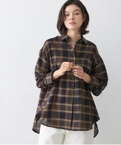 Dessin / デッサン シャツ・ブラウス | シアーチェックオーバーシャツ