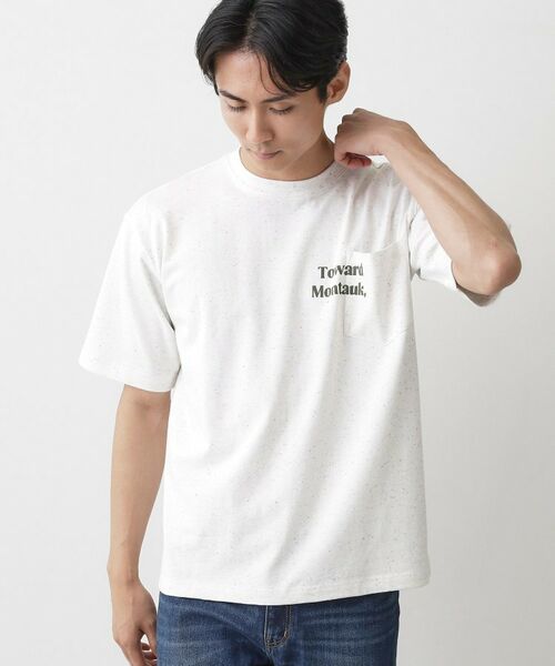 Dessin / デッサン Tシャツ | ネップ天竺／ポケットTシャツ | 詳細1