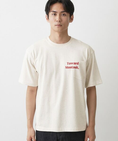 Dessin / デッサン Tシャツ | ネップ天竺／ポケットTシャツ | 詳細9