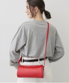 Dessin / デッサン ショルダーバッグ | 【軽量】本革バレル型ショルダーバッグ