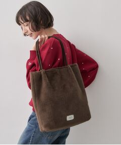 Dessin / デッサン トートバッグ | フェイクファー縦長トートバッグ