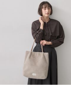 Dessin / デッサン トートバッグ | フェイクファー縦長トートバッグ