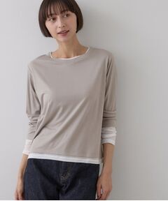Dessin / デッサン カットソー | 調温機能シアーリブプルオーバー