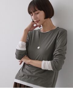 Dessin / デッサン カットソー | 調温機能シアーリブプルオーバー