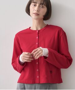 Dessin / デッサン カーディガン・ボレロ | リングスナップミニ裏毛カーディガン