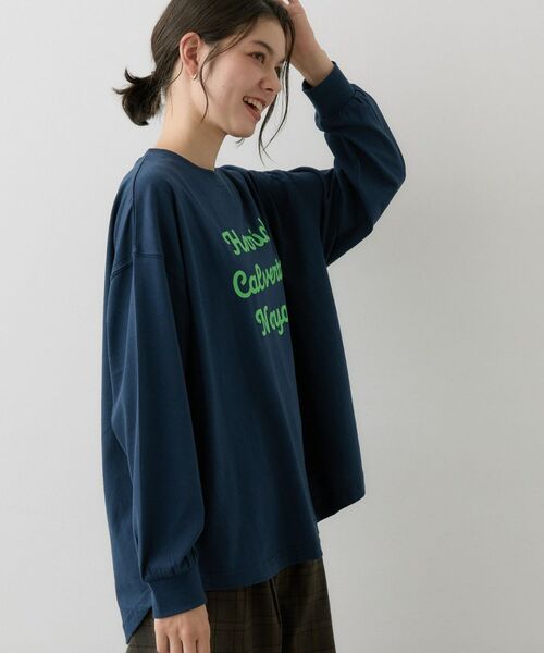 Dessin / デッサン カットソー | 【洗える】オーガニックコットン ロングスリーブTシャツ | 詳細14
