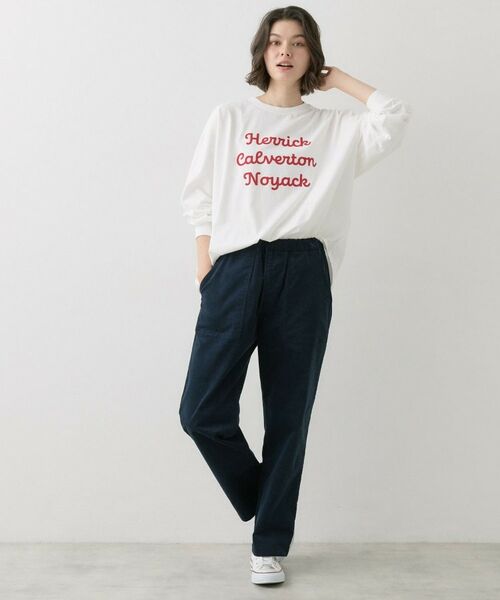 Dessin / デッサン カットソー | 【洗える】オーガニックコットン ロングスリーブTシャツ | 詳細3