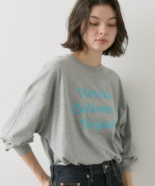 Dessin / デッサン カットソー | 【洗える】オーガニックコットン ロングスリーブTシャツ | 詳細5