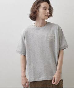 Dessin / デッサン カットソー | ロゴ刺繍ミニ裏毛Tシャツ