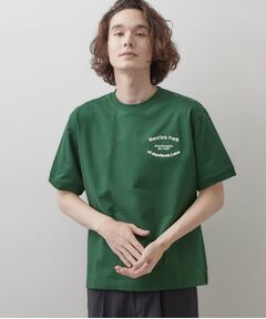 Dessin / デッサン カットソー | ロゴ刺繍ミニ裏毛Tシャツ