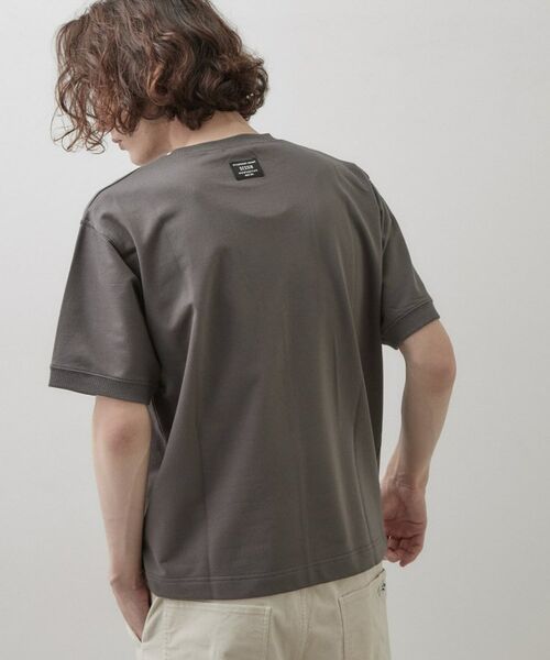 Dessin / デッサン カットソー | ロゴ刺繍ミニ裏毛Tシャツ | 詳細9