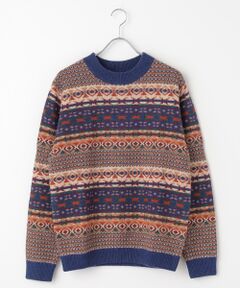 DGBH / ディージービーエイチ ニット・セーター | ヘリテージ・ジャガードクルーネックセーター