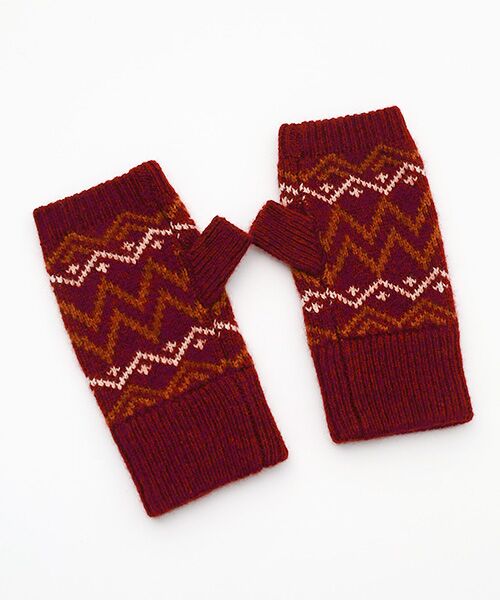 DGBH / ディージービーエイチ 手袋 | ヘリテージコレクション ジャカード指なし手袋 | 詳細1