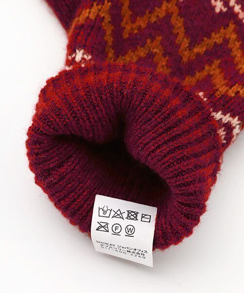 DGBH / ディージービーエイチ 手袋 | ヘリテージコレクション ジャカード指なし手袋 | 詳細2