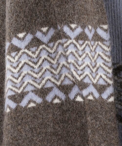 DGBH / ディージービーエイチ カーディガン・ボレロ | ウィメンズ・ショールカラージャガードカーディガン | 詳細4