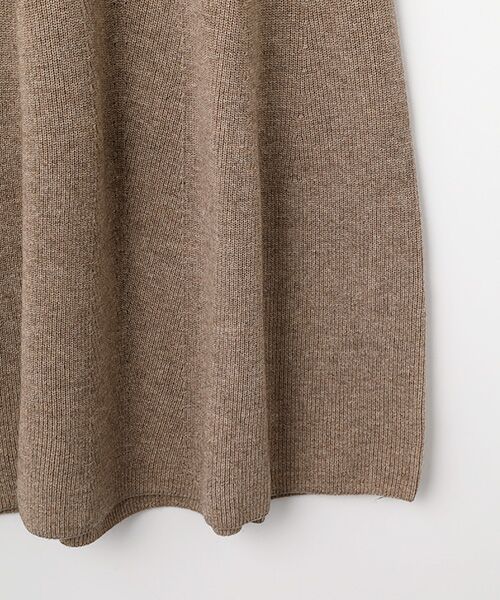 DGBH / ディージービーエイチ ロング・マキシ丈ワンピース | ラウンドネック・長袖ニットドレス | 詳細4