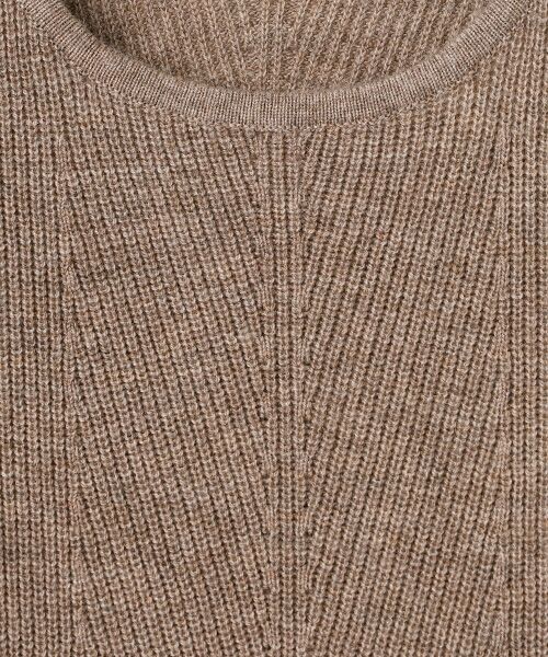 DGBH / ディージービーエイチ ロング・マキシ丈ワンピース | ラウンドネック・長袖ニットドレス | 詳細5