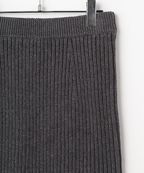 DGBH / ディージービーエイチ ロング・マキシ丈スカート | リブニット・スカート | 詳細2