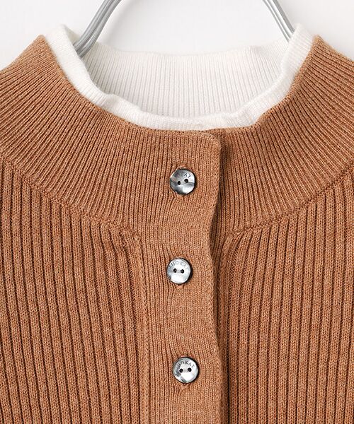 DGBH / ディージービーエイチ ニット・セーター | ウィメンズ・ダブルラペル・プルオーバー | 詳細6