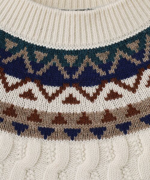 DGBH / ディージービーエイチ ニット・セーター | ヘリテージ・ウィメンズ・フェアアイルセーター | 詳細6