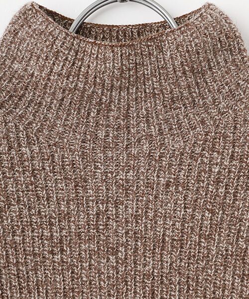 DGBH / ディージービーエイチ ニット・セーター | ウィメンズ・杢糸ハイネックセーター | 詳細1