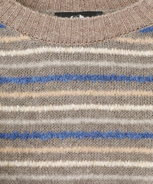 DGBH / ディージービーエイチ ニット・セーター | ハイランド・ウィメンズ・ストライプクルーネック | 詳細4