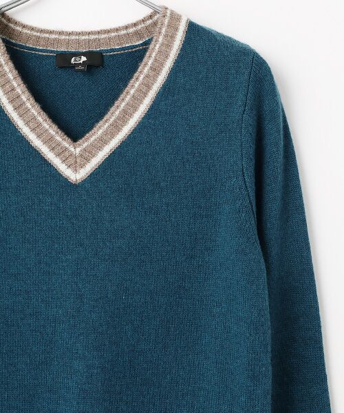 DGBH / ディージービーエイチ ニット・セーター | ヘリテージ・ウィメンズVネックプルオーバー | 詳細3