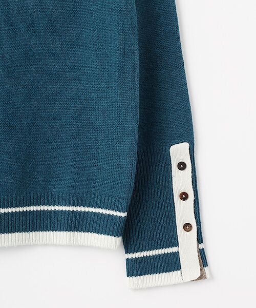 DGBH / ディージービーエイチ ニット・セーター | ヘリテージ・ウィメンズVネックプルオーバー | 詳細4