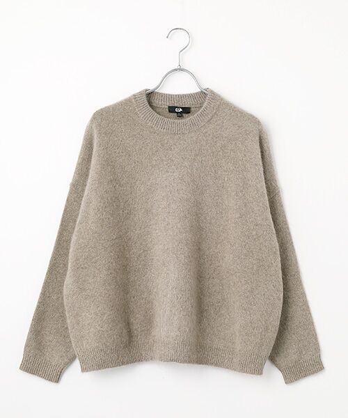 DGBH / ディージービーエイチ ニット・セーター | ヤク100％起毛セーター（ブラウン）