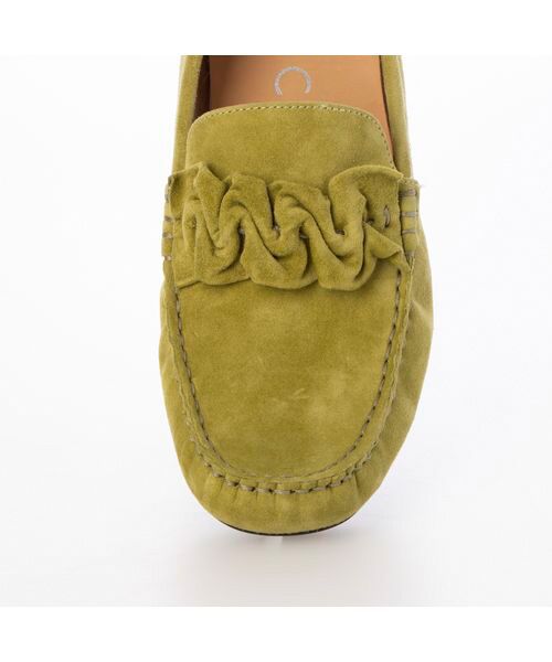 D'ICI / ディッシィ フラットシューズ | シャーリングモチーフ付きモカシューズ | 詳細5