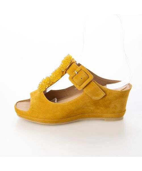 D'ICI / ディッシィ サンダル | ビジュー付きTストラップサンダル | 詳細1