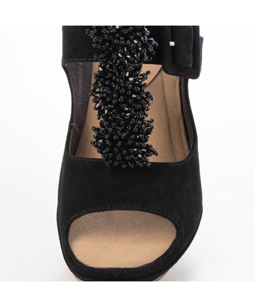 D'ICI / ディッシィ サンダル | ビジュー付きTストラップサンダル | 詳細10
