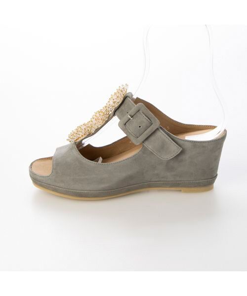 D'ICI / ディッシィ サンダル | ビジュー付きTストラップサンダル | 詳細11
