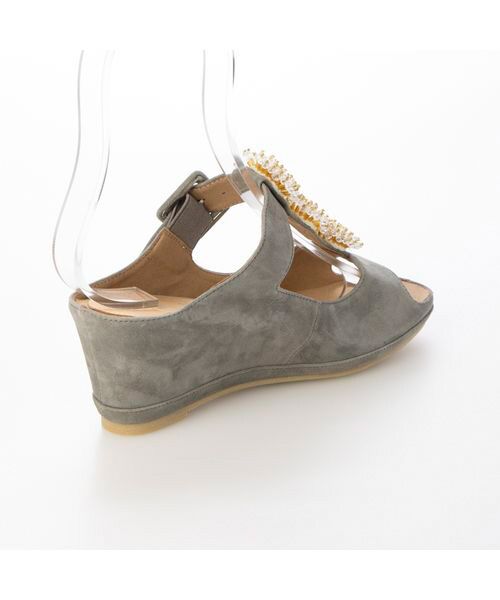 D'ICI / ディッシィ サンダル | ビジュー付きTストラップサンダル | 詳細12